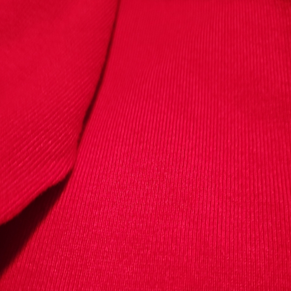 Belldini Red Tunic Sweater with Stud Accents Womans Large - Picture 10 of 10